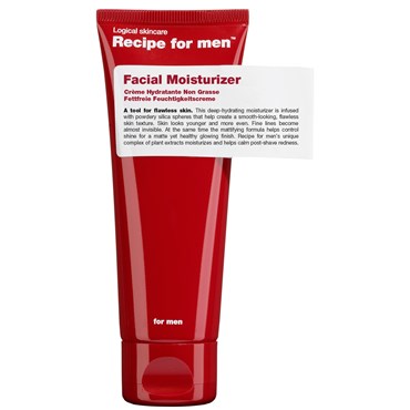 Recipe for men Facial Moisturizer