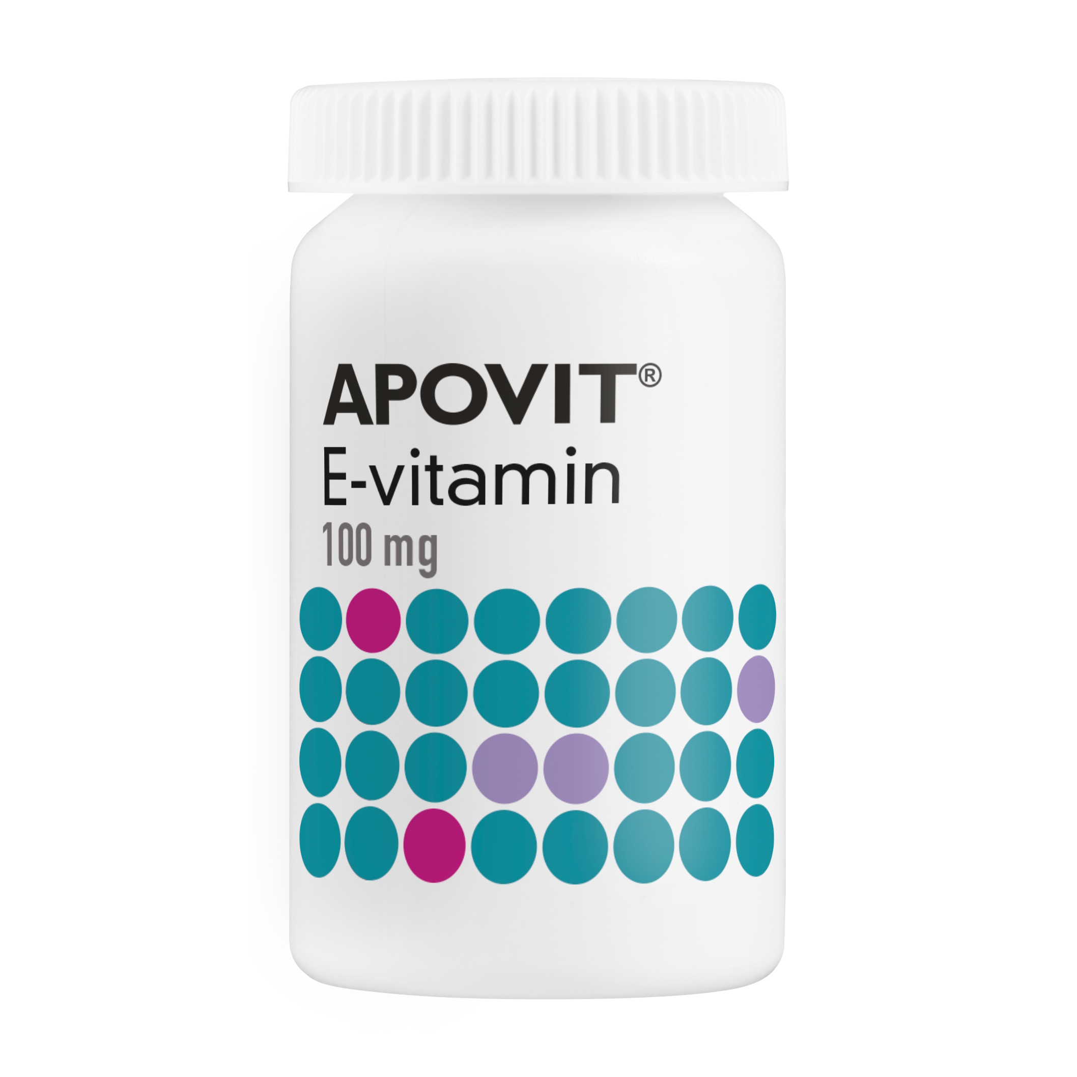 APOVIT E-vitamin 100 mg