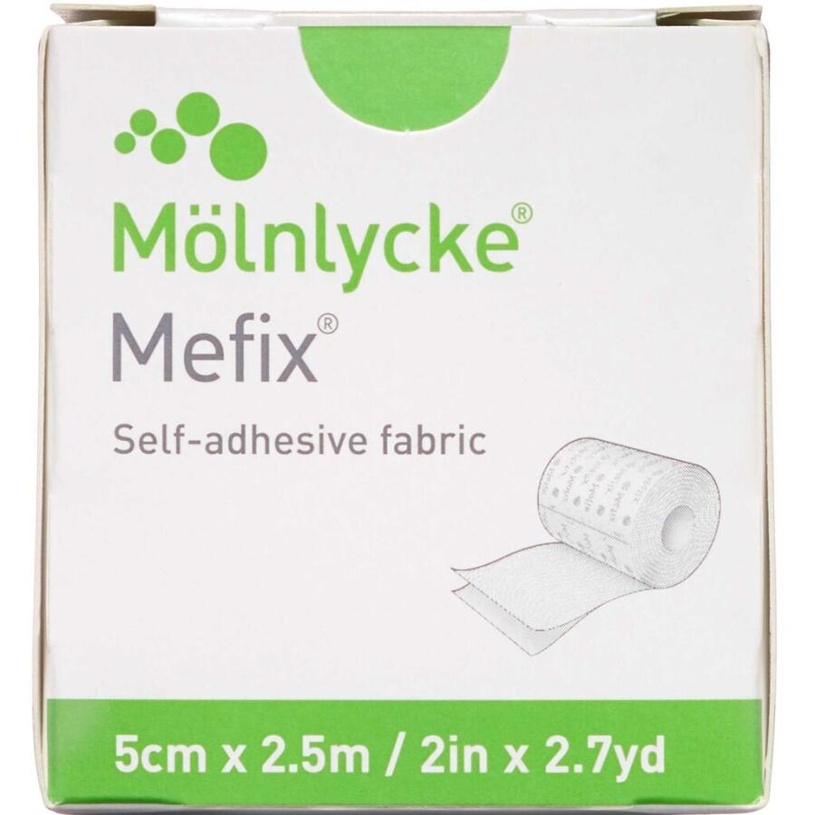 Mefix Fikseringsplaster 5 cm x 2,5 m.