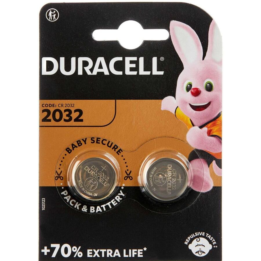 Duracell 2032 lithium 2 pak