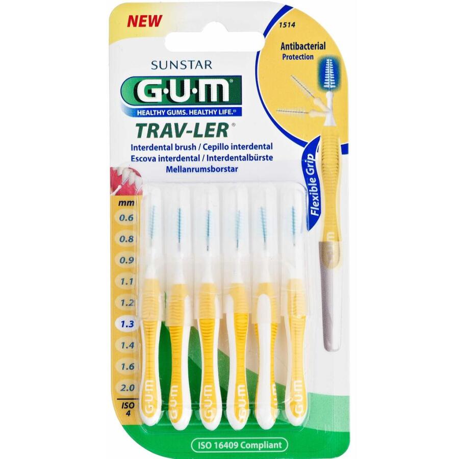 GUM Trav-Ler Mellemrumsbørste Nr. 1514 1,3mm