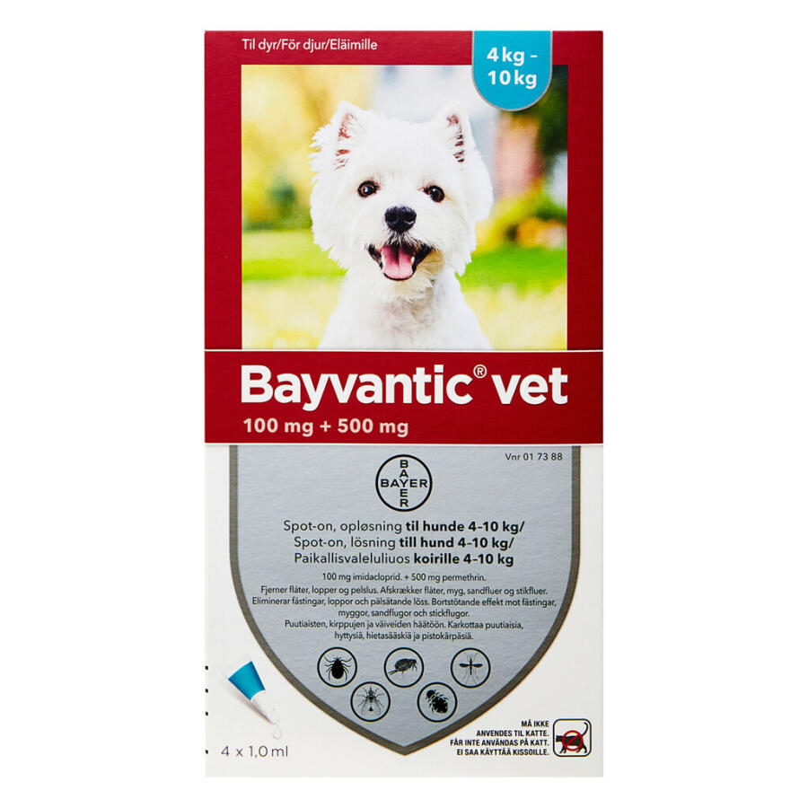 Bayvantic Vet., hunde 4-10 kg