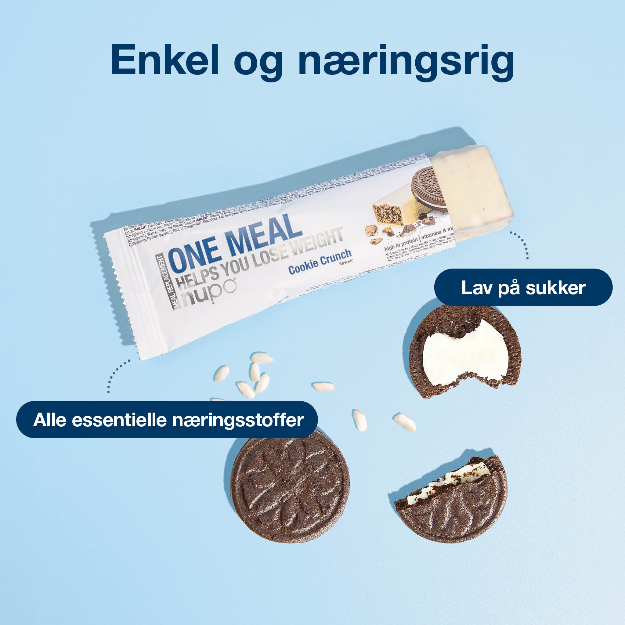 Nupo One Meal Bar Cookie Crunch