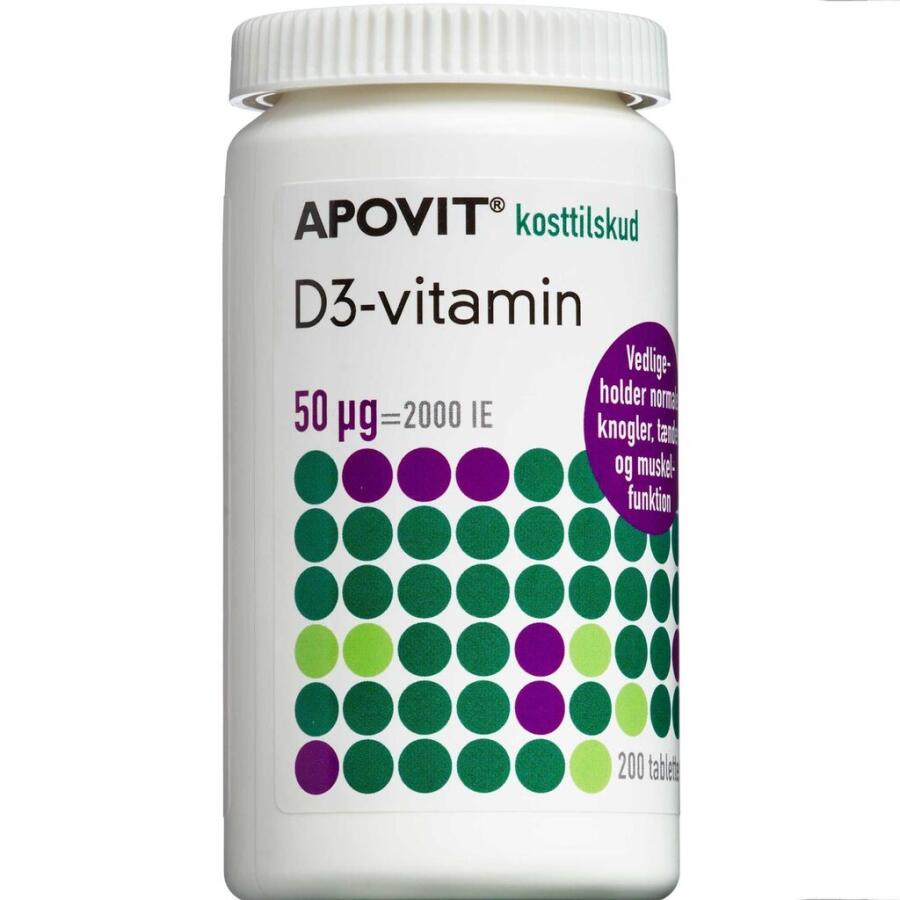 APOVIT D-vitamin 50 µg