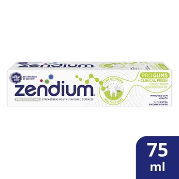 Zendium Tandpasta PROGUMS + Clinical 75ml