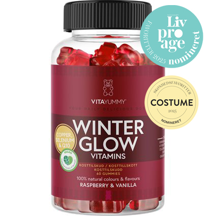 VitaYummy Winter Glow (Raspberry Vanilla) - 60 stk.