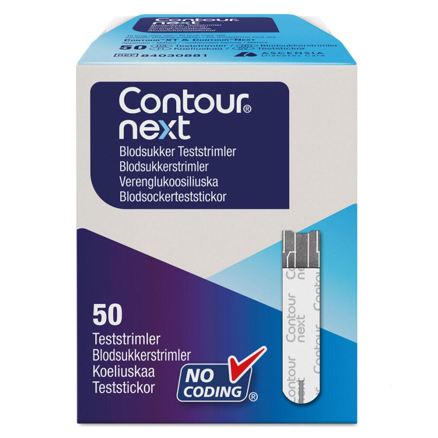 Contour Next Blodsukker Teststrimler