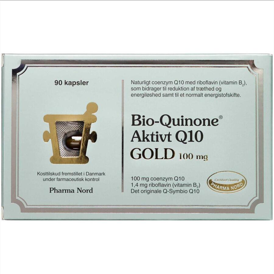 Bio-Quinone Aktivt Q10 Gold kapsler