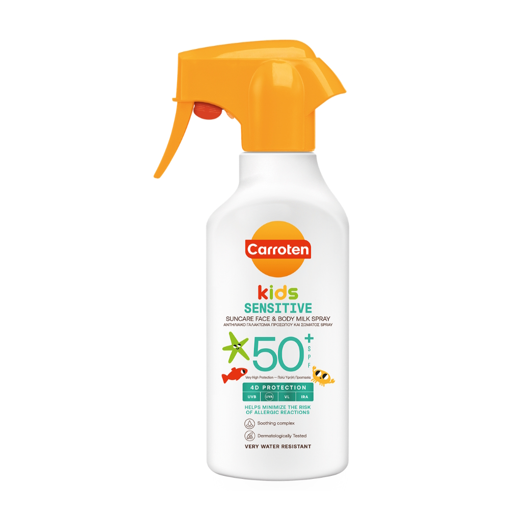Carroten Kids Sensitive Milk Trigger Spray SPF 50+