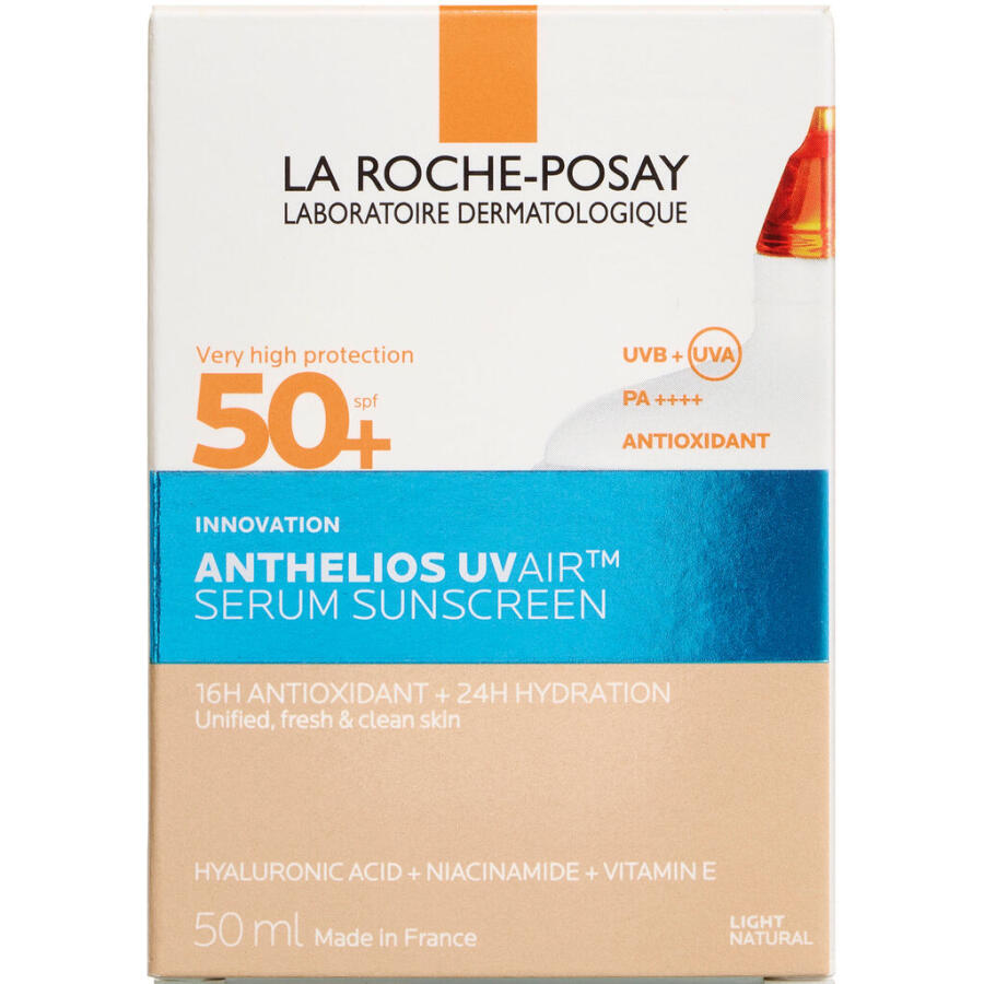 La Roche-Posay Anthelios Uvair Serum Sunscreen Tinted Light SPF 50+