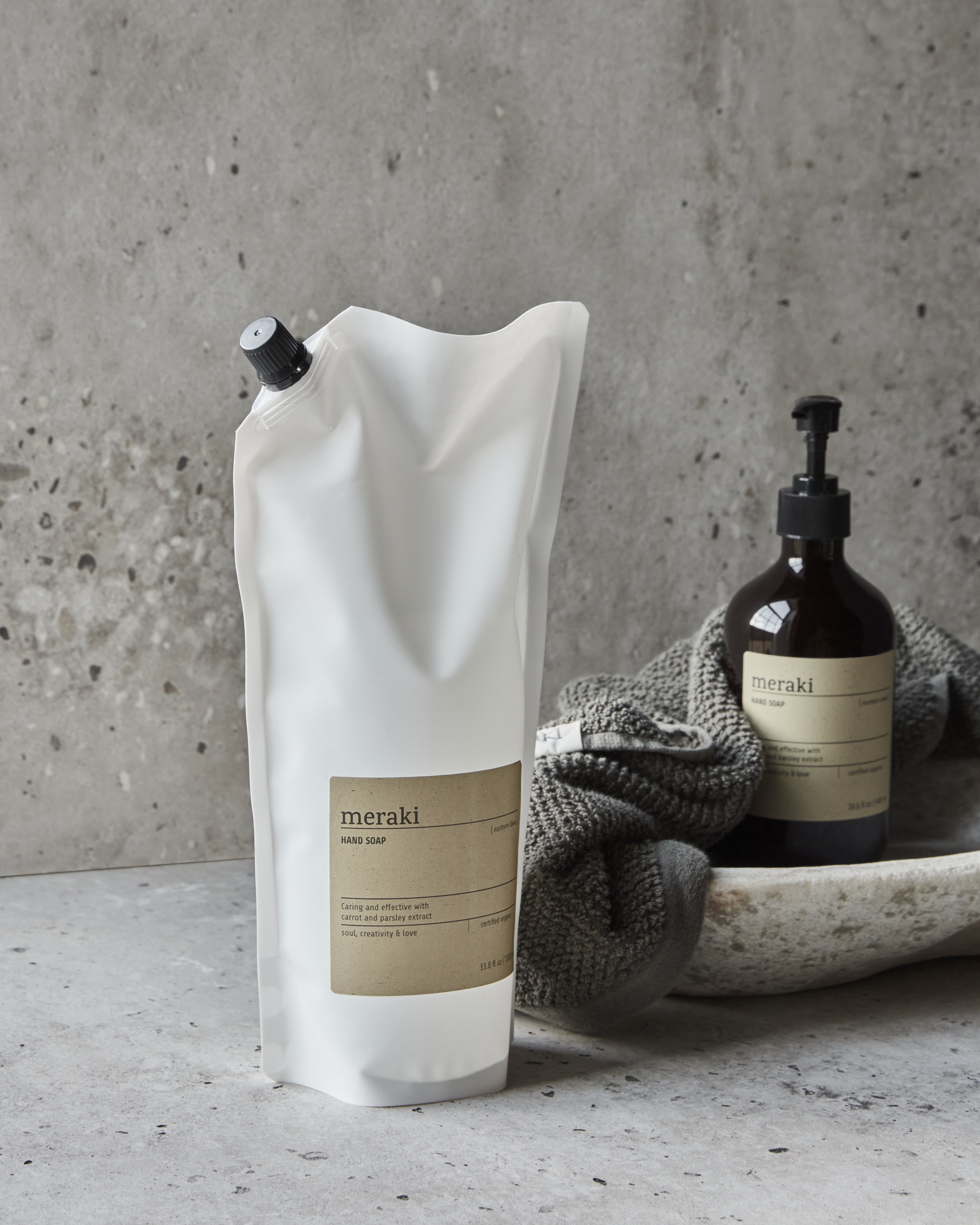 Meraki Hand Soap Refill, Northern Dawn