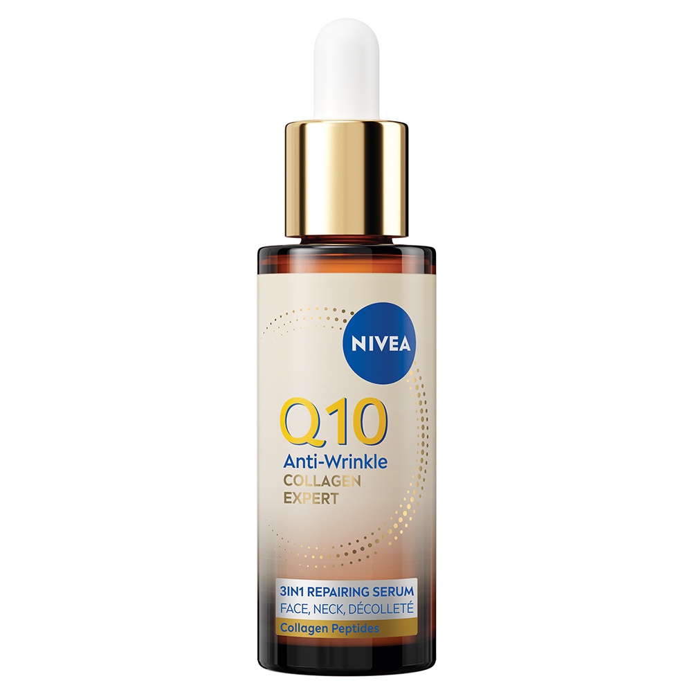 NIVEA Q10 Anti-Wrinkle Collagen Expert 3-IN-1 Repairing Serum