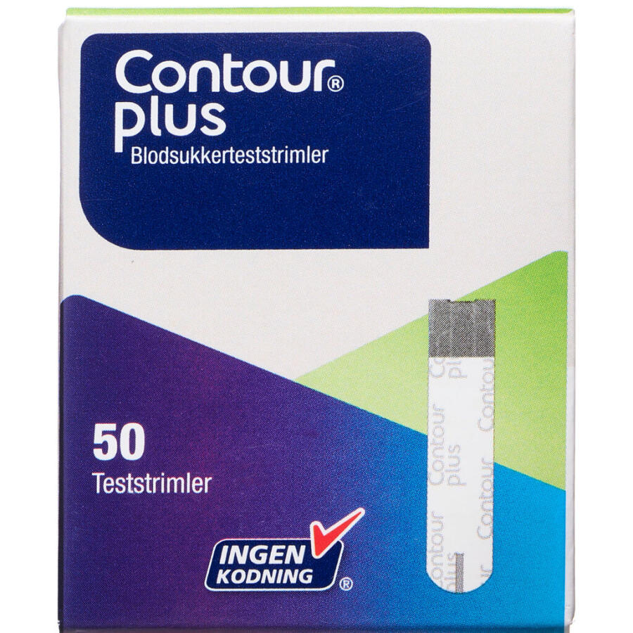 Contour Plus Teststrimler