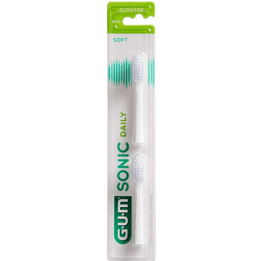 GUM SONIC Daily Refill Soft Hvid