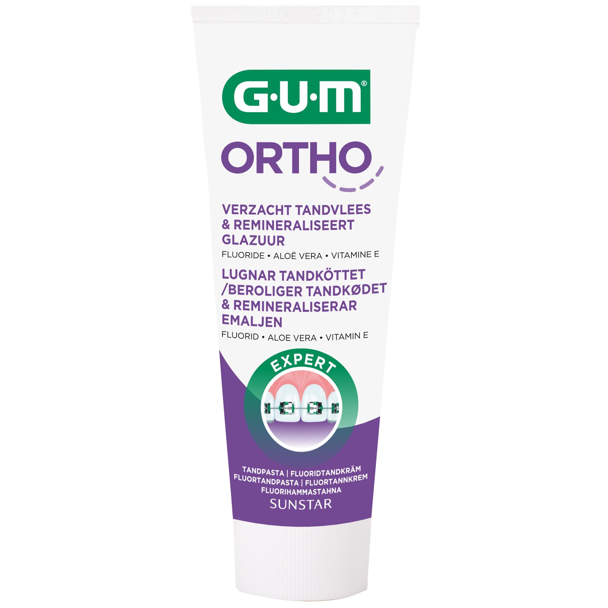 GUM ORTHO Tandpasta Gel