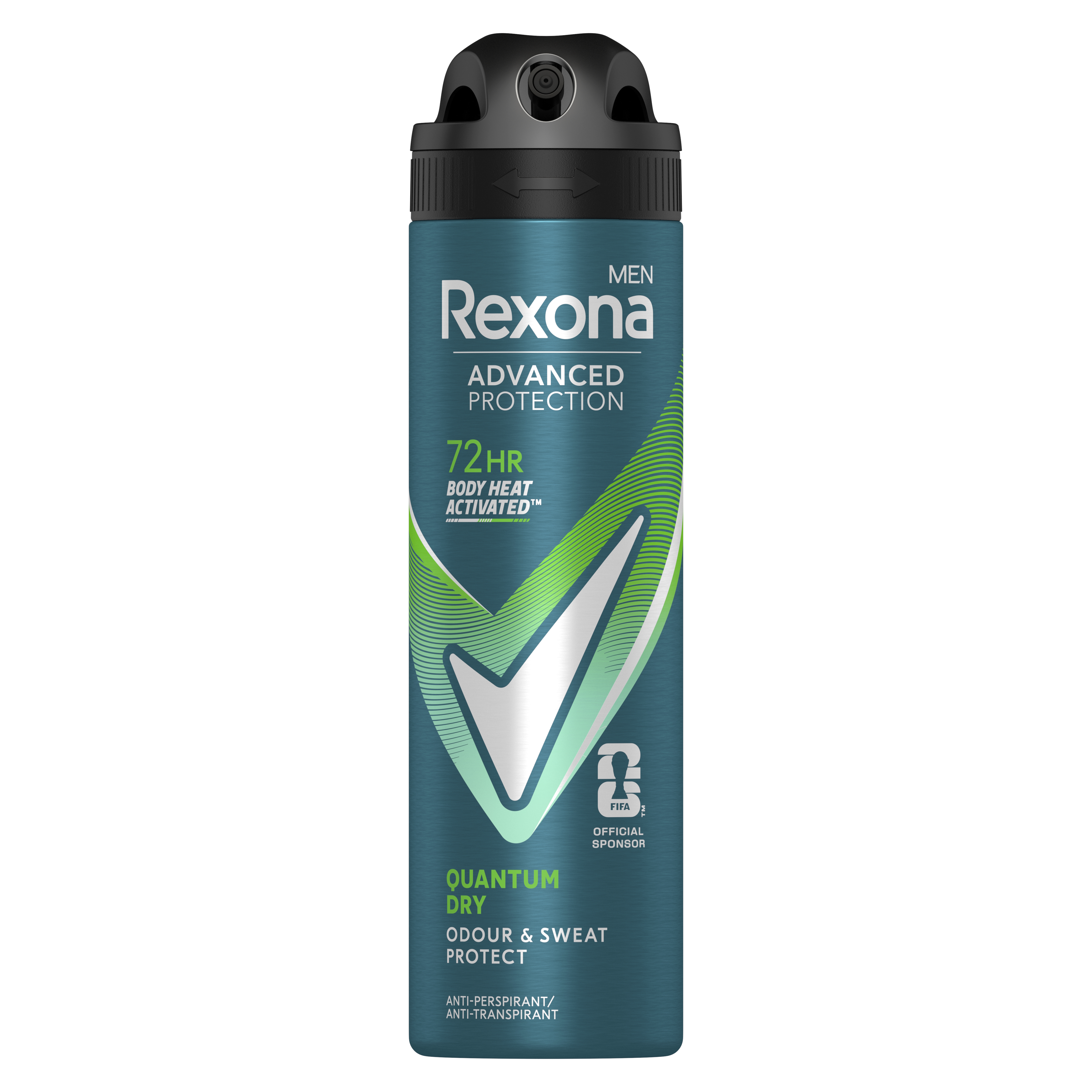 Rexona Men 72h Advanced Protection Quantum Dry Antiperspirant Deospray