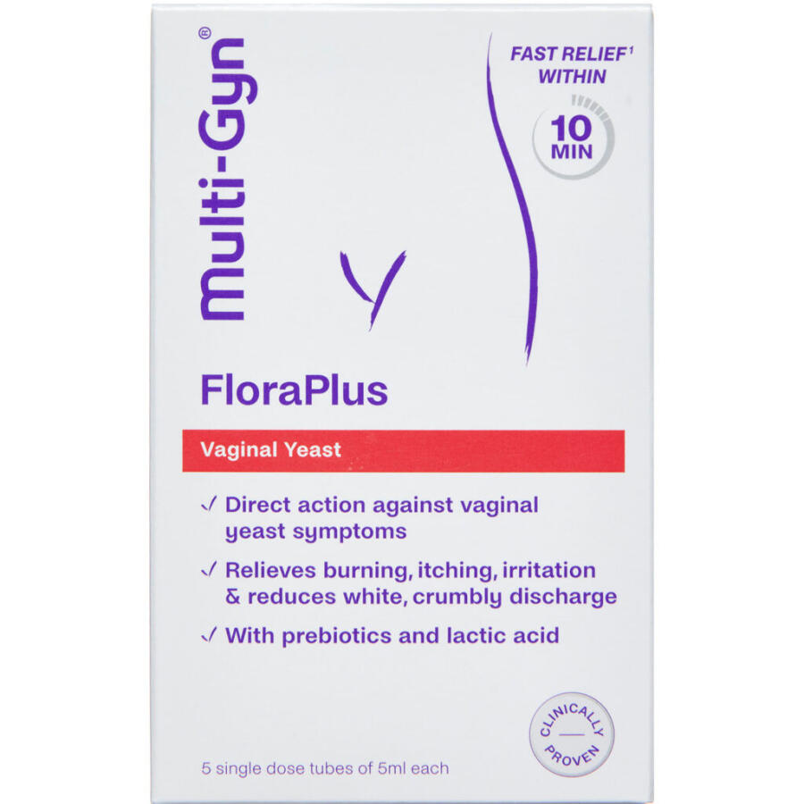 Multi-Gyn FloraPlus Vaginal Svamp Gel Engangsdosis