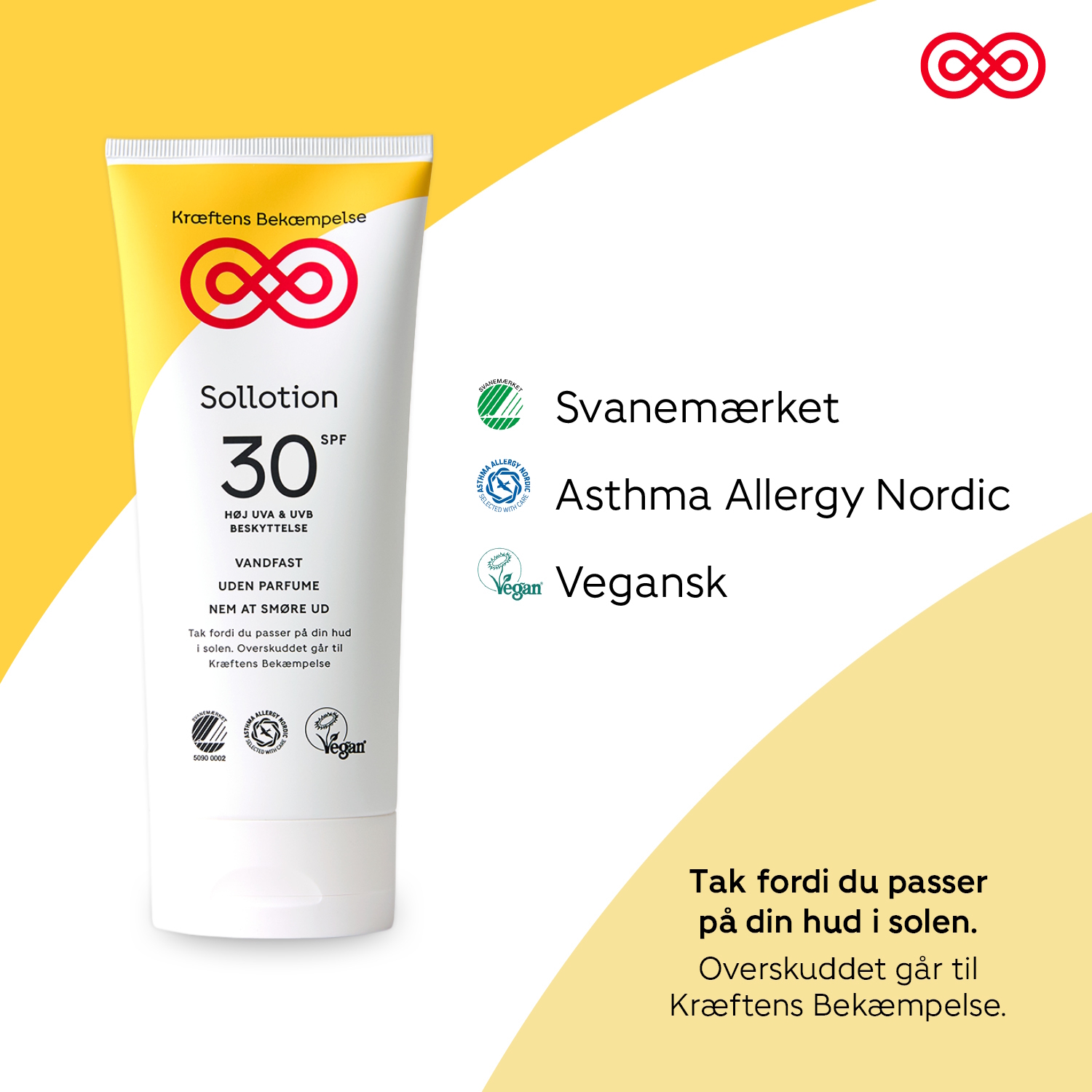 Kræftens Bekæmpelse Sollotion SPF 30