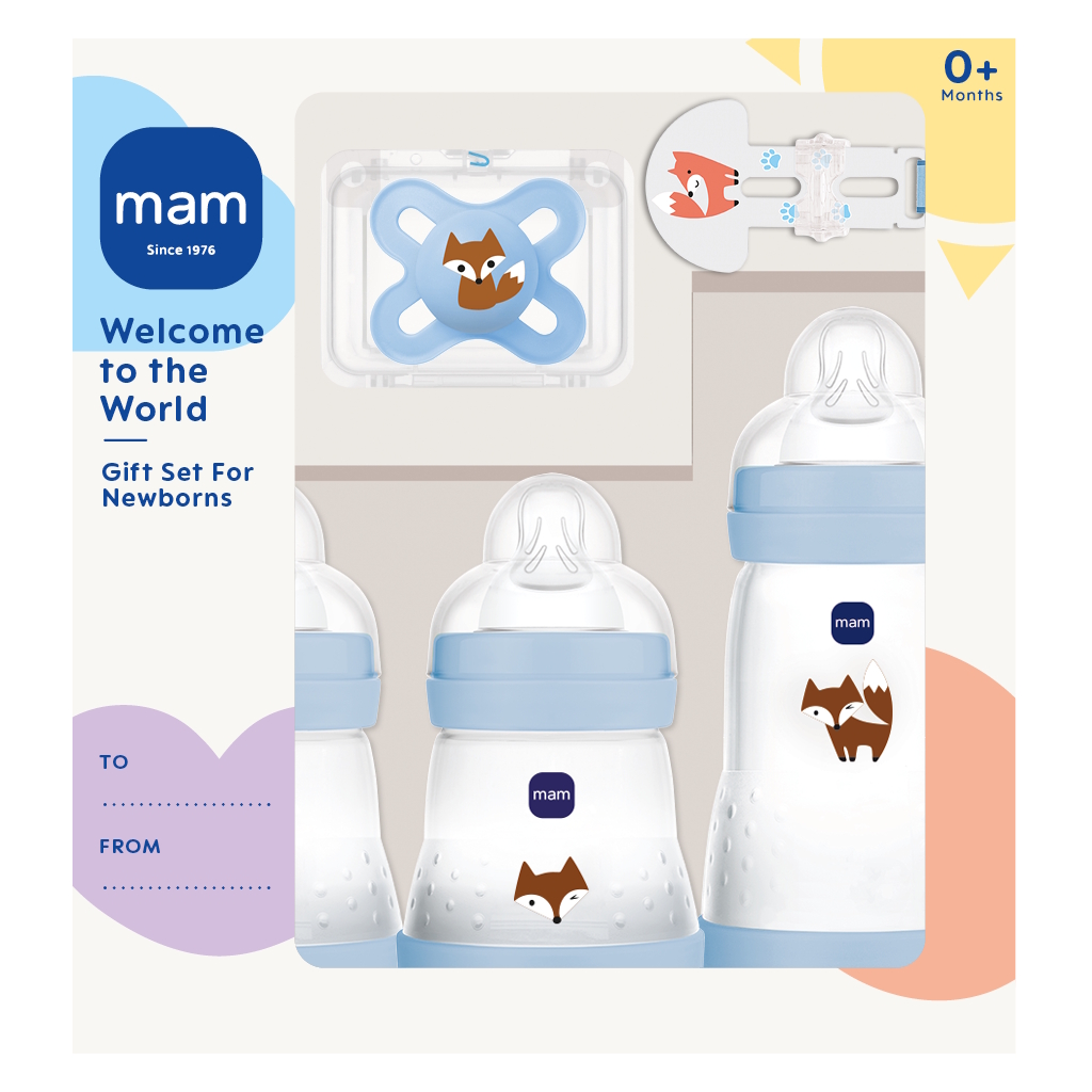 MAM Welcome to the World Gift Set Blue