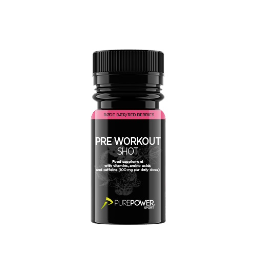PurePower PWO Shot Røde Bær