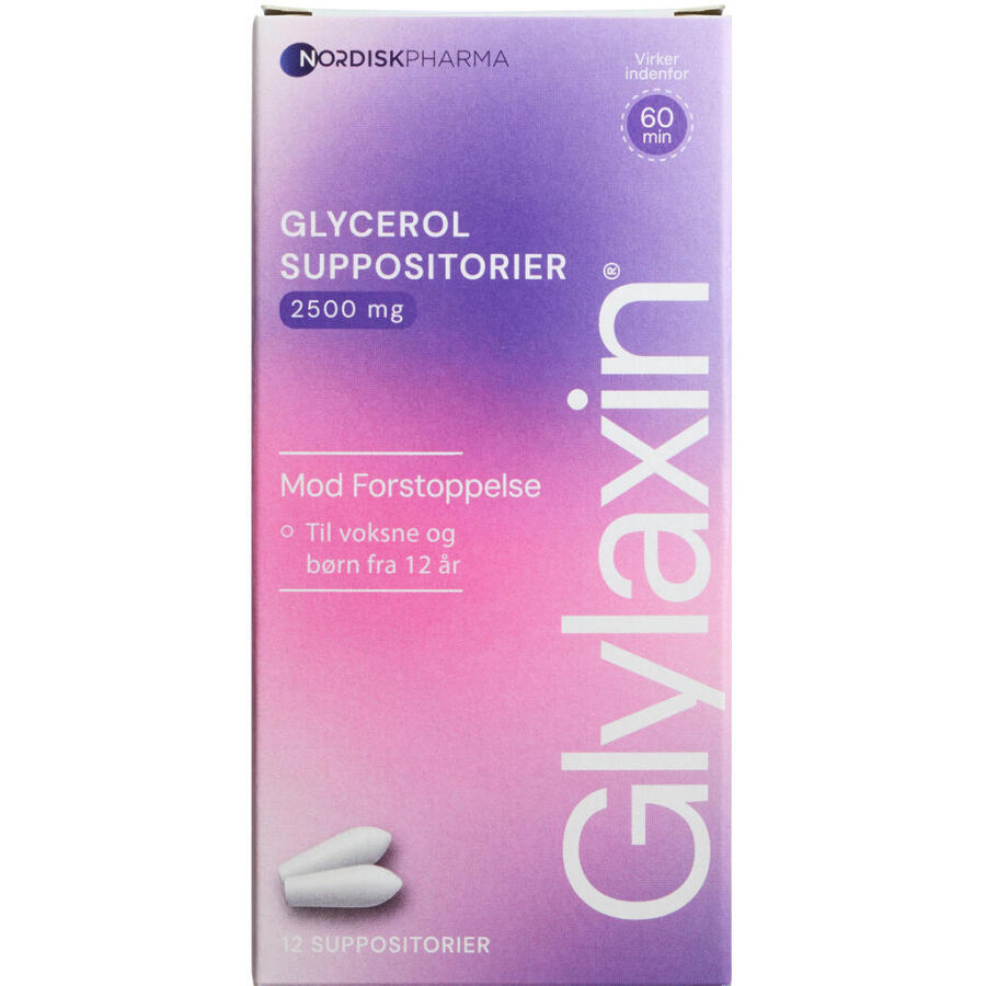 Glylaxin Glycerol Suppositorier 2500 mg