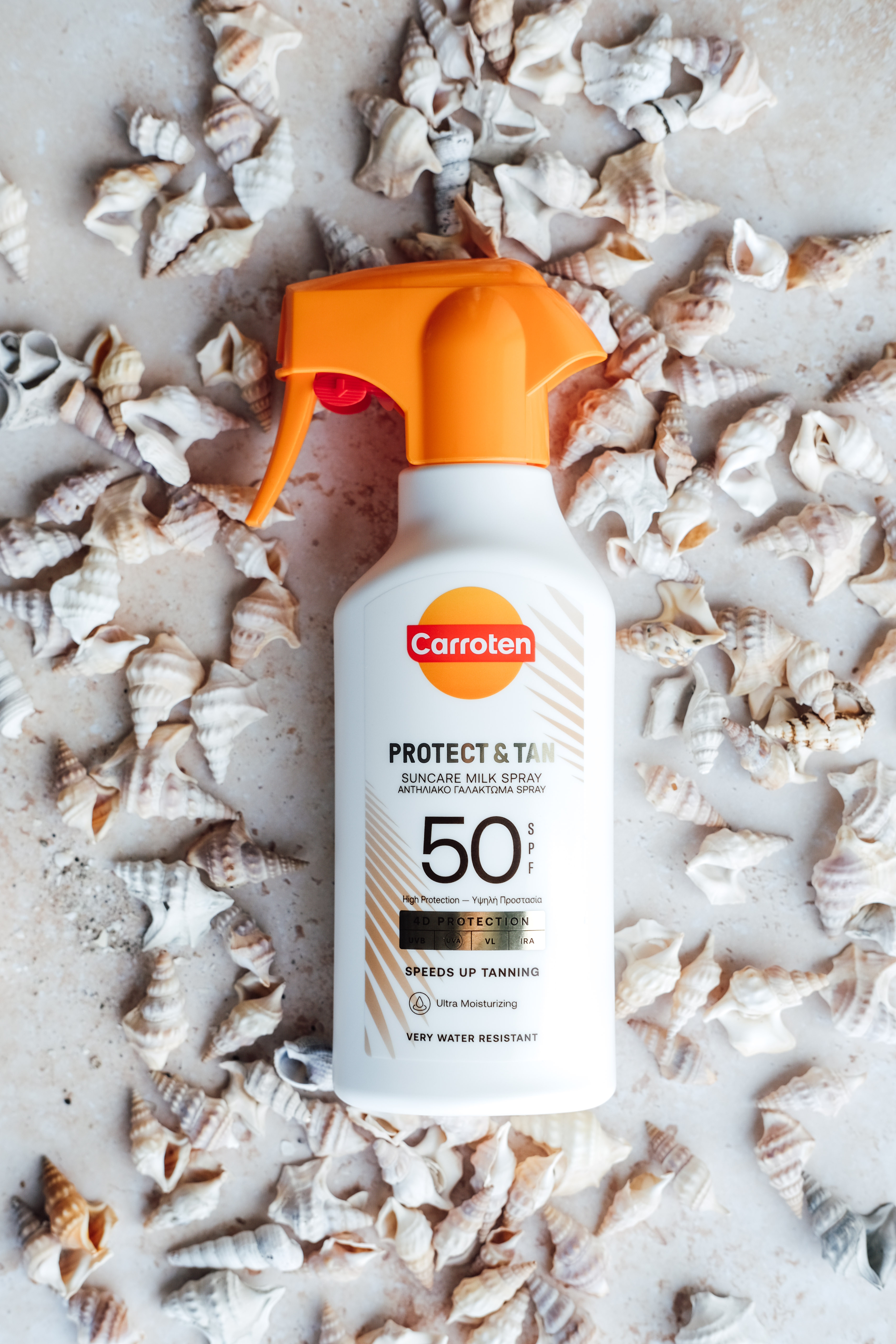 Carroten Protect & Tan Milk Trigger Spray SPF 50