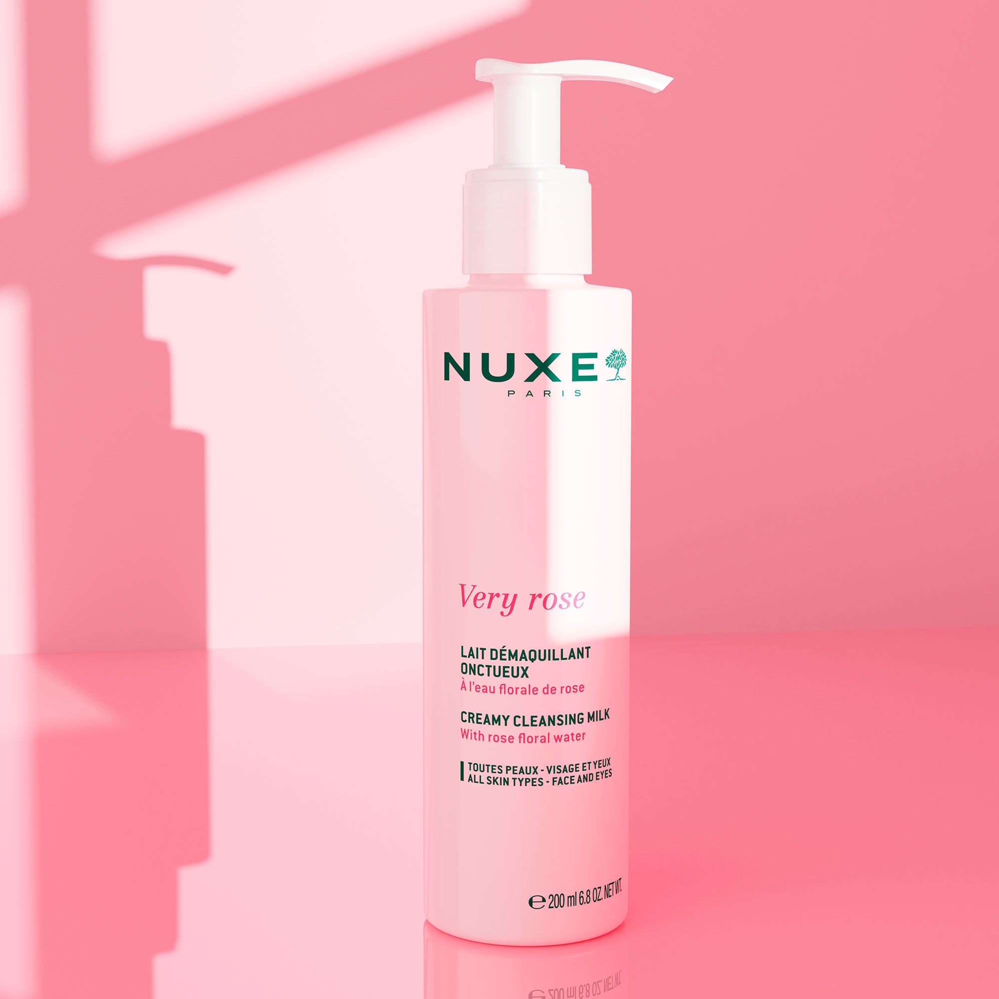 NUXE VERY ROSE MAKEUP REMOVING MILK