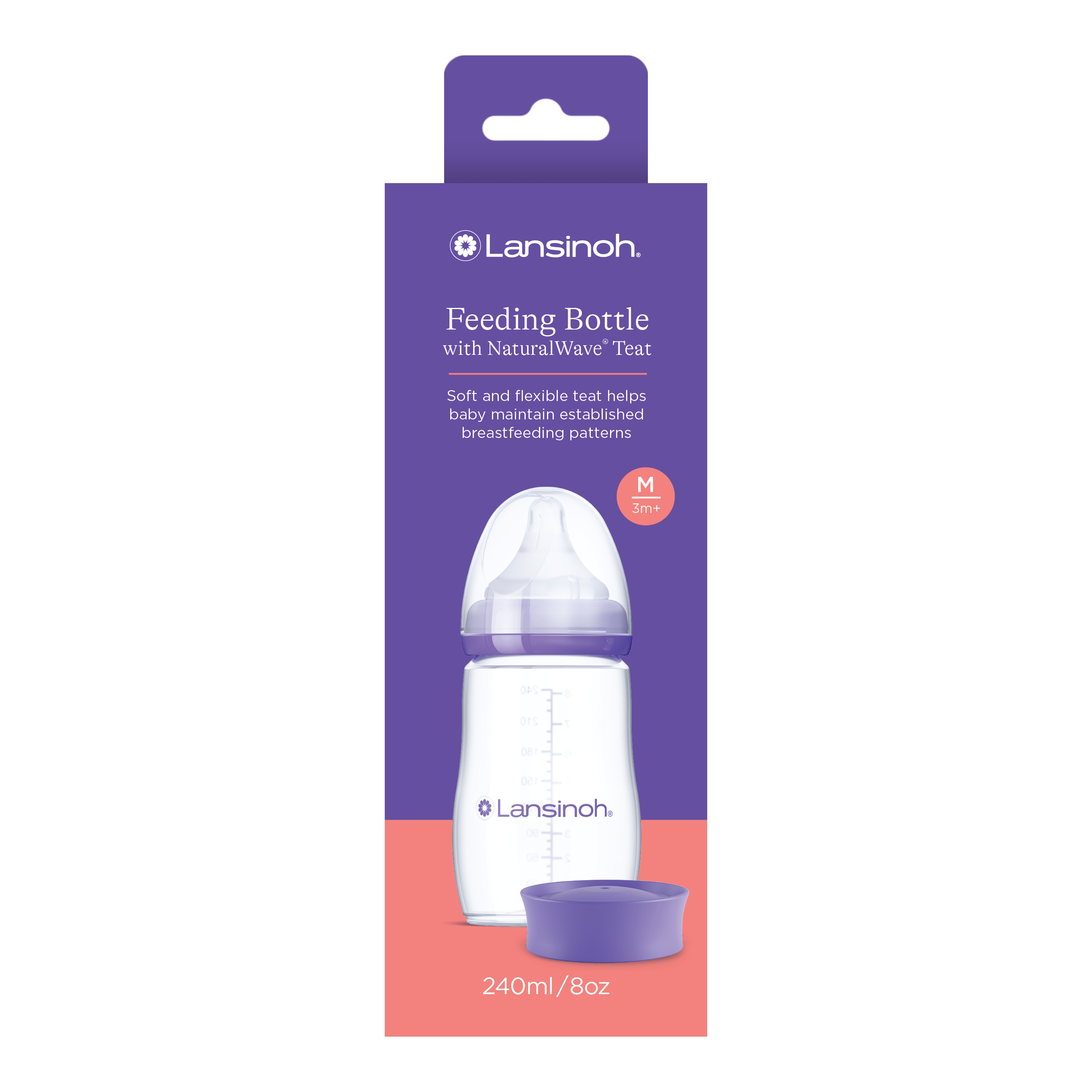 Lansinoh NaturalWave Sutteflaske