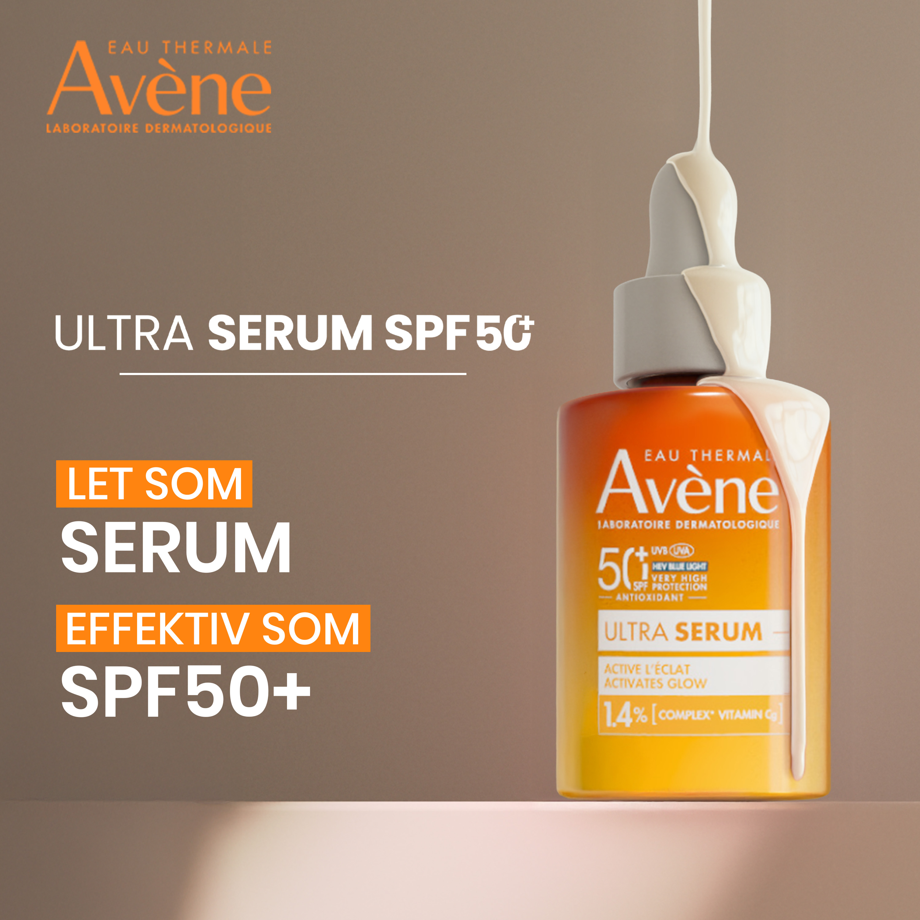 Avène Ultra Serum Activates Glow SPF 50+