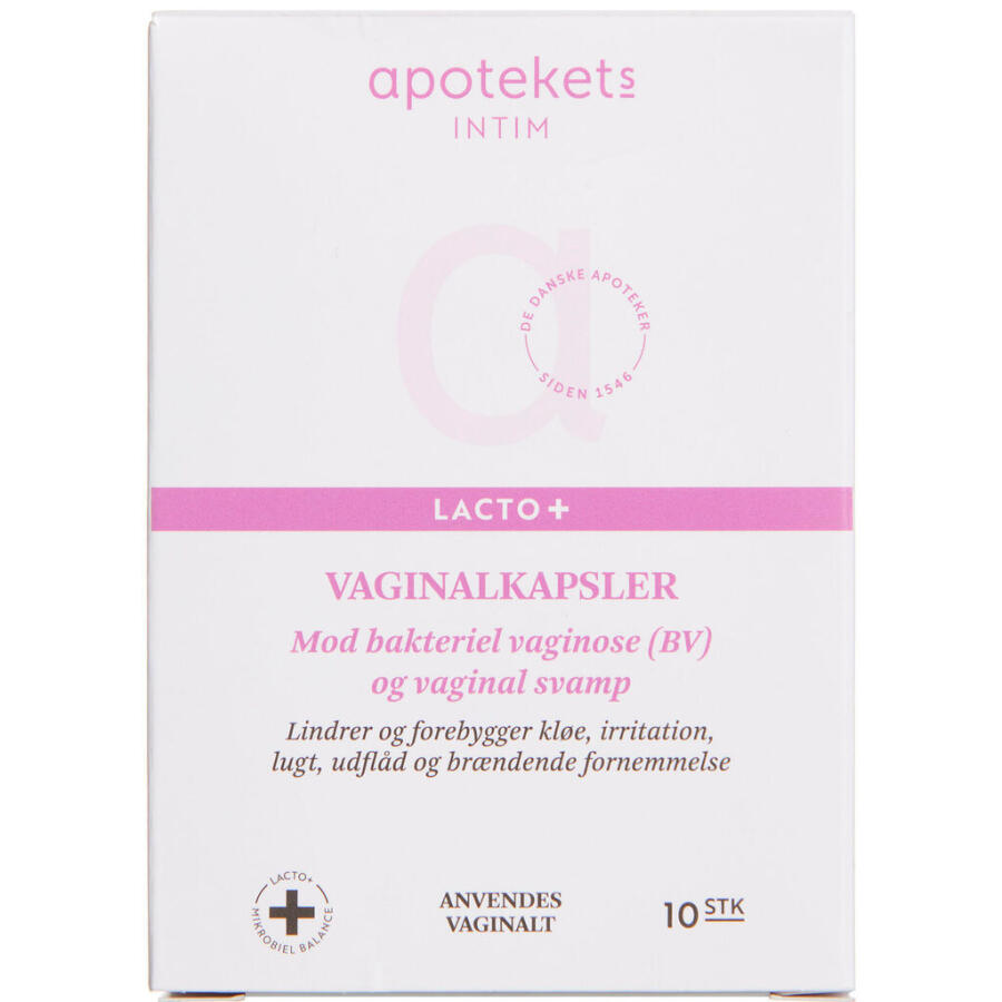 Apotekets Lacto+ Vaginalkapsel