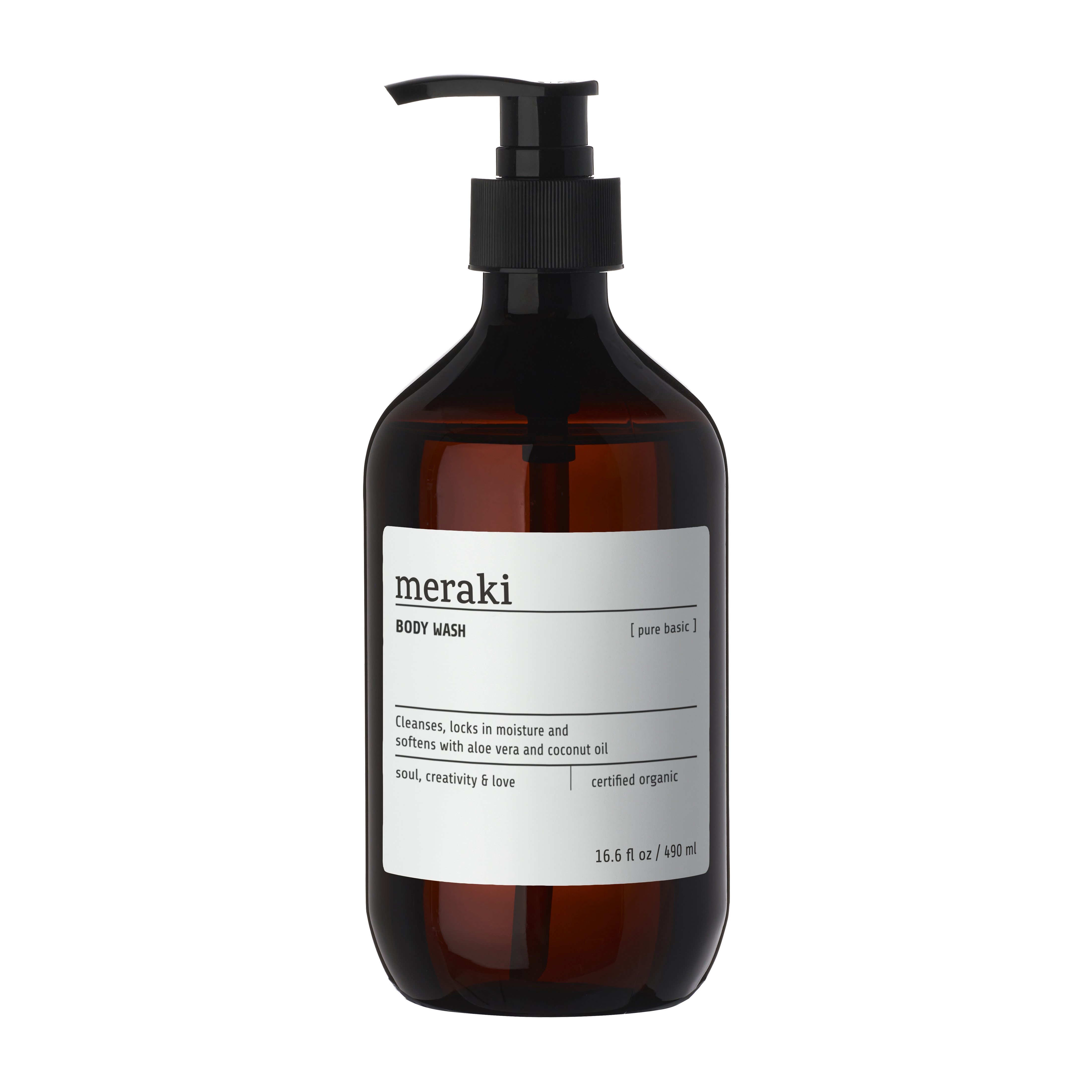 Meraki Body Wash, Pure Basic