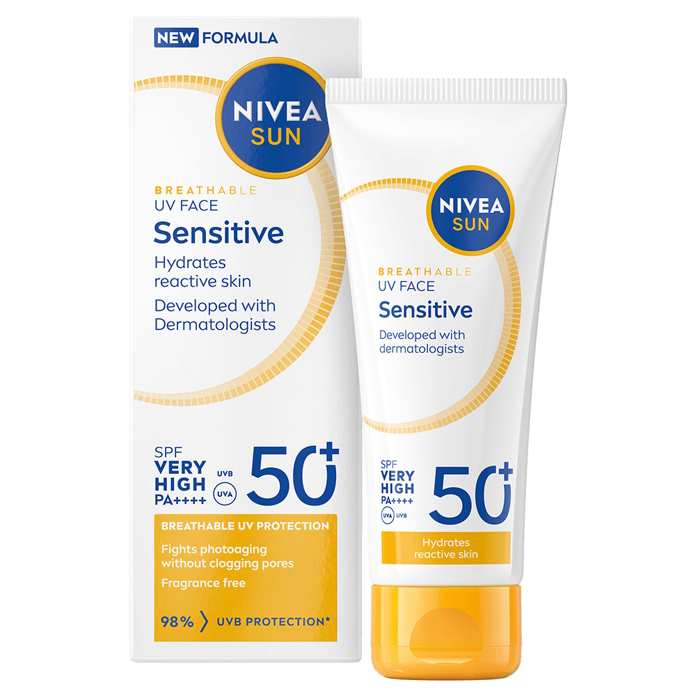 NIVEA Face Cream UV Sensitive SPF 50+
