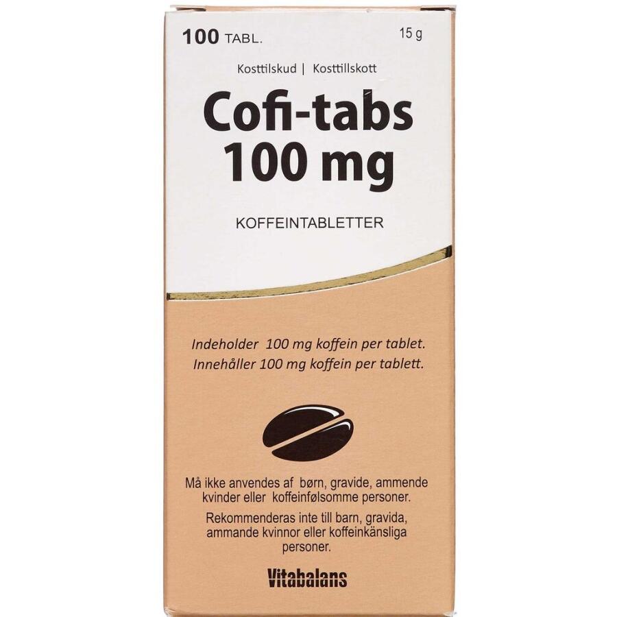 Cofi-Tabs 100mg tabletter