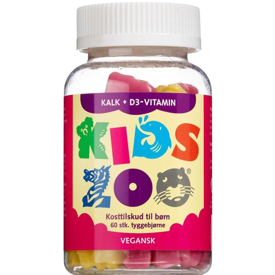 Kids Zoo Kalk + D-Vitamin