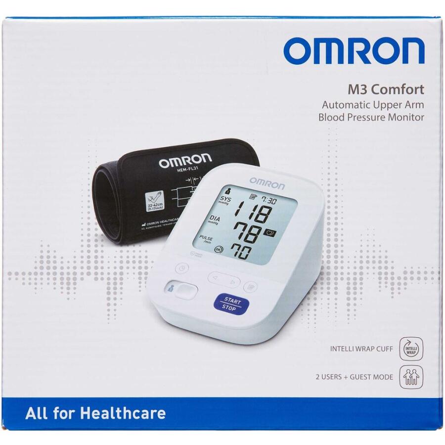 Omron m3 comfort blodtryksapp