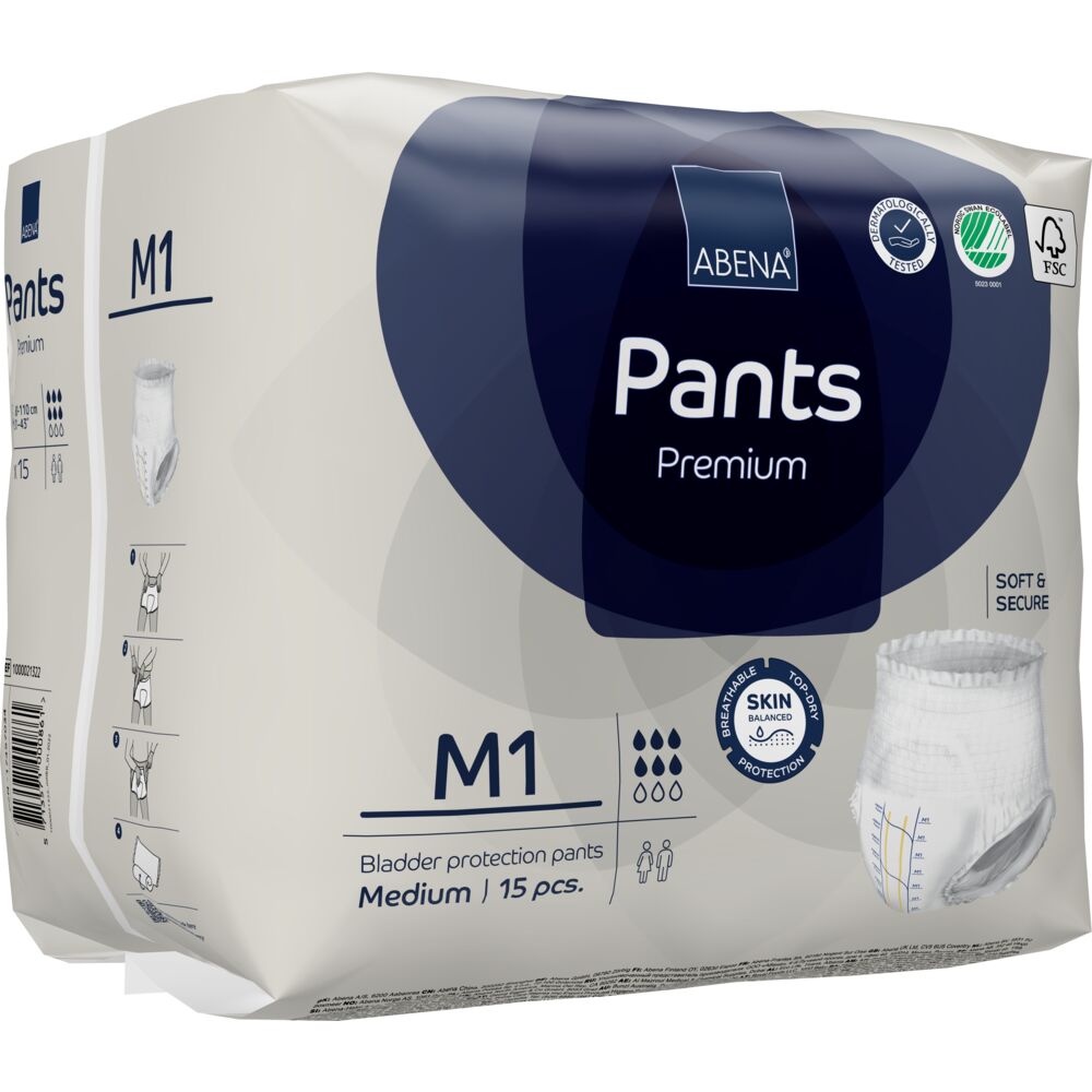 Abena Pants M1 Premium Blå