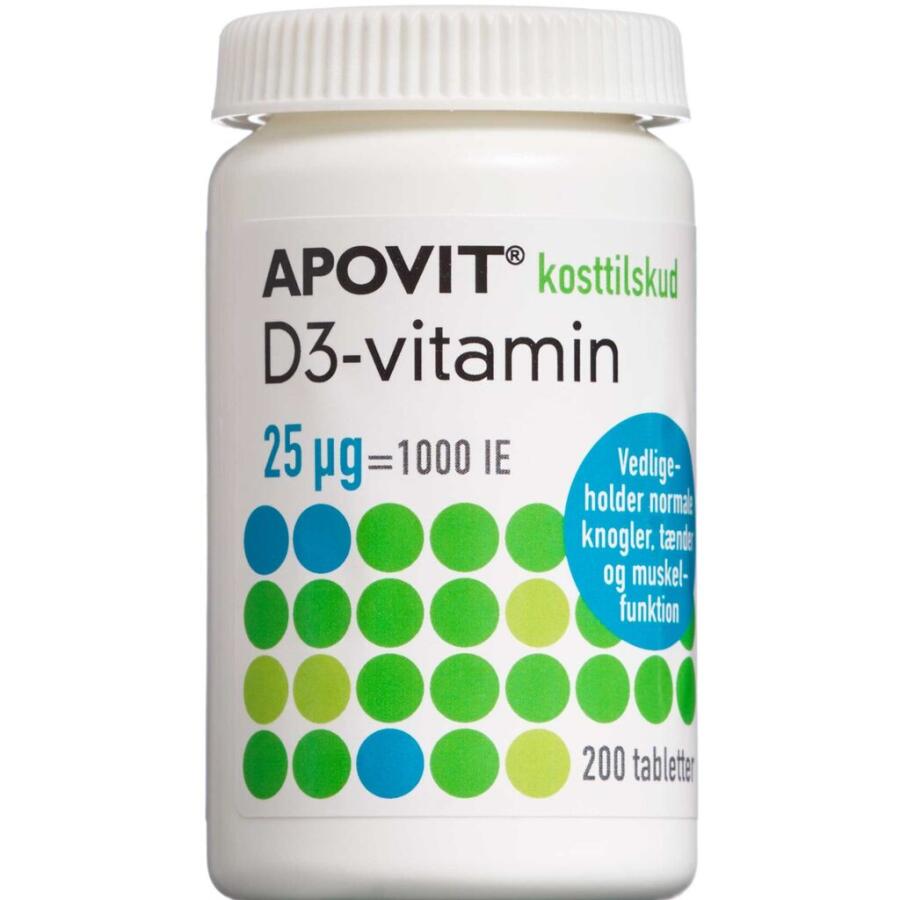 APOVIT D3-vitamin 25 µg