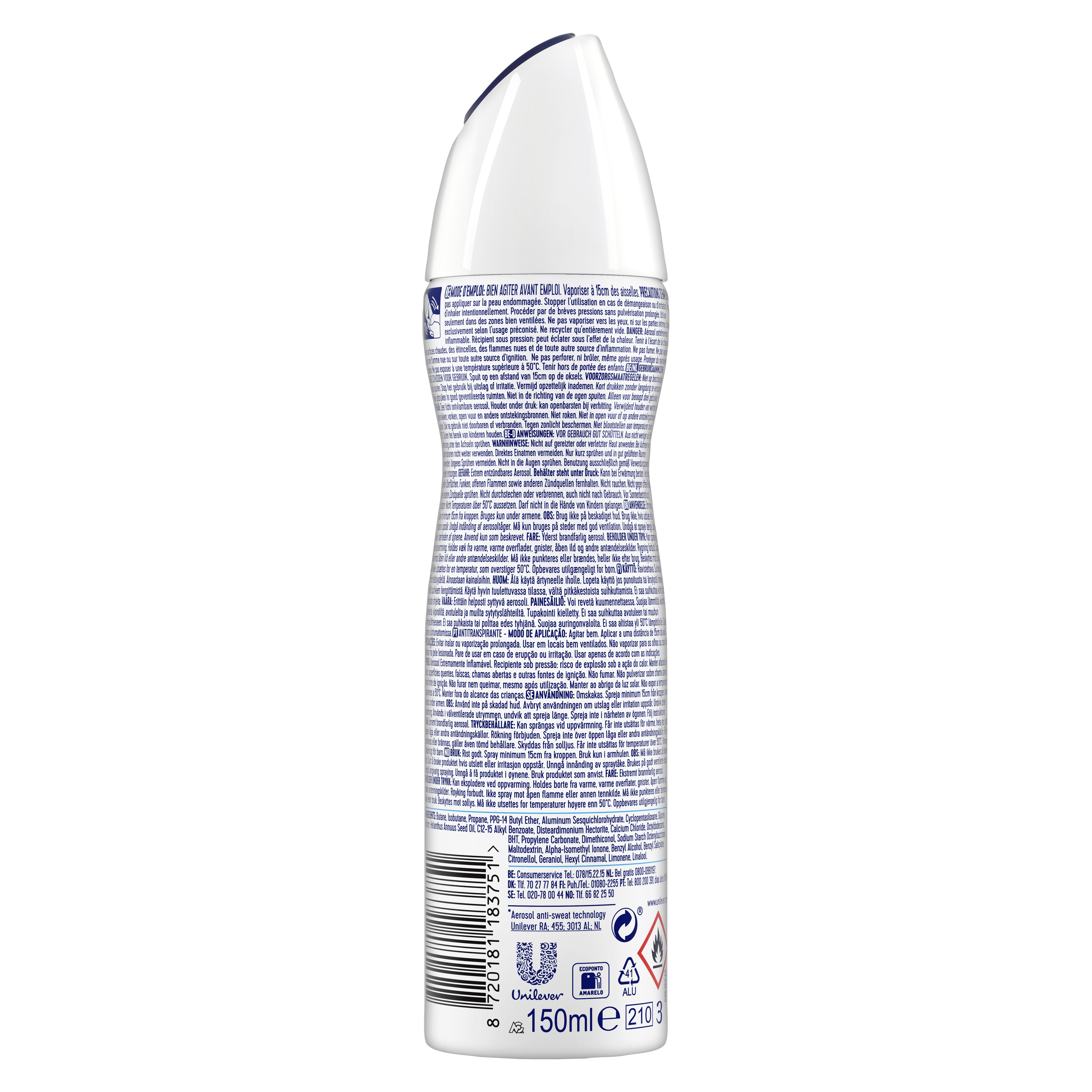 Rexona 72h Advanced Protection Cotton Dry Antiperspirant Deospray