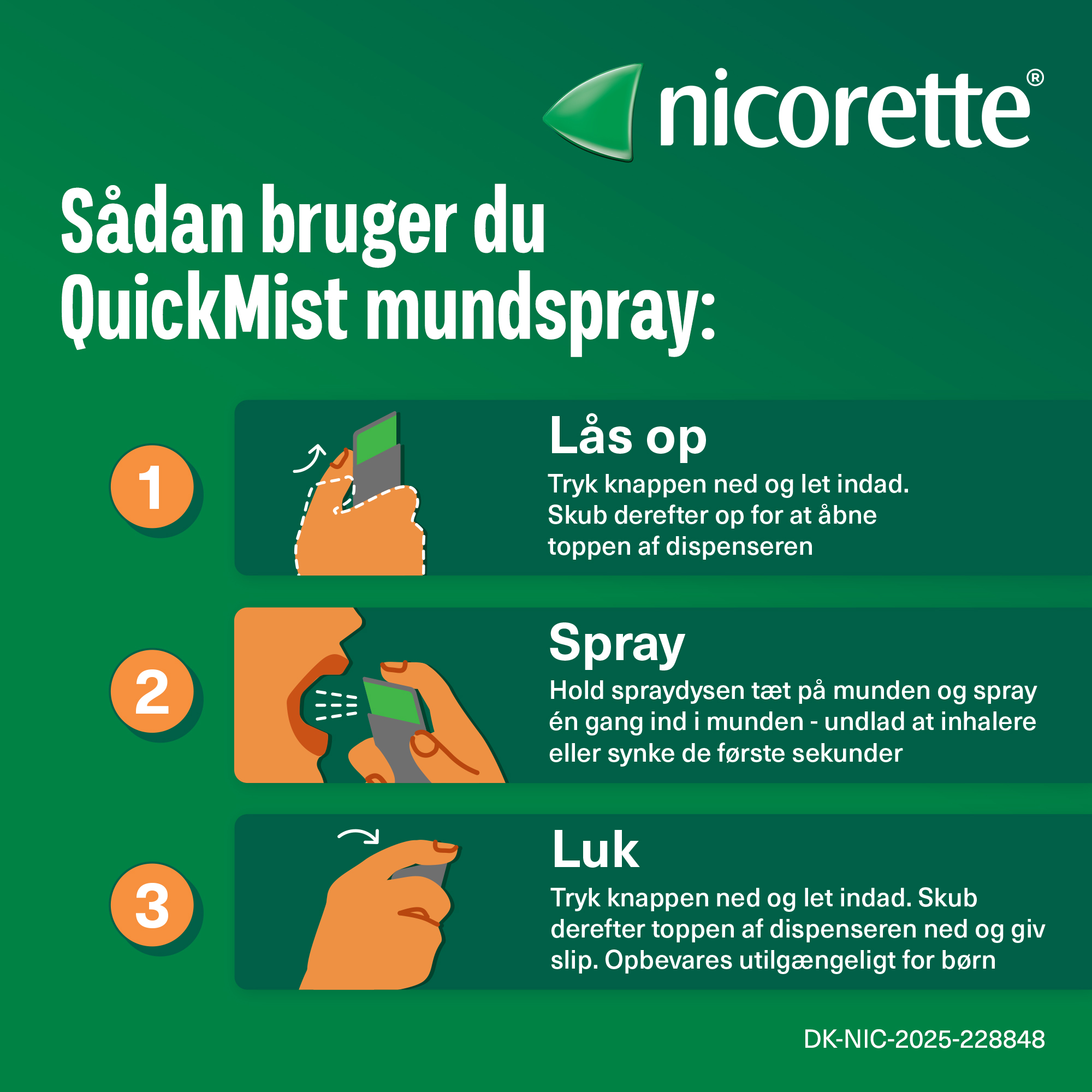 Nicorette Quickmist Cool Berry