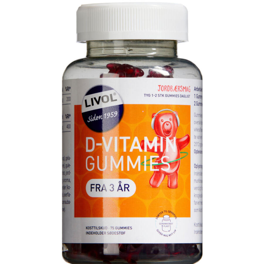 Livol Vitaminbjørne D-vitamin