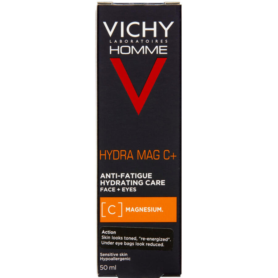 Vichy Homme Hydra Mag C+ Ansigts- Og Øjencreme