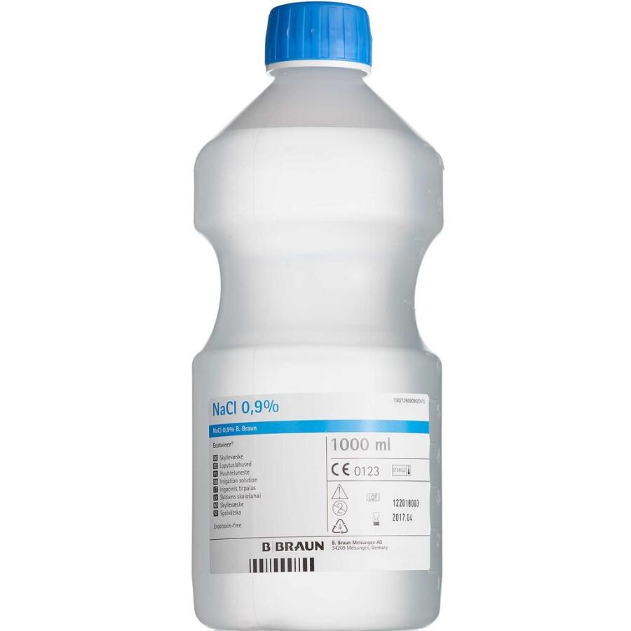Natriumklorid 0,9 % skyllevæske