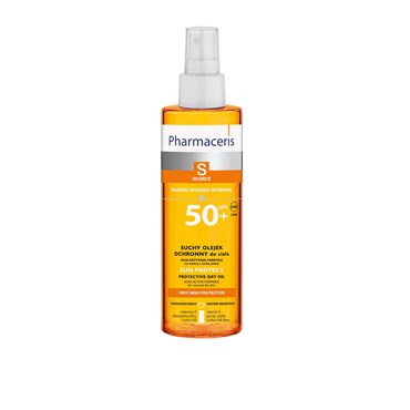 Pharmaceris S Sun Protective Dry Oil Duo for wet and dry skin SPF 50+