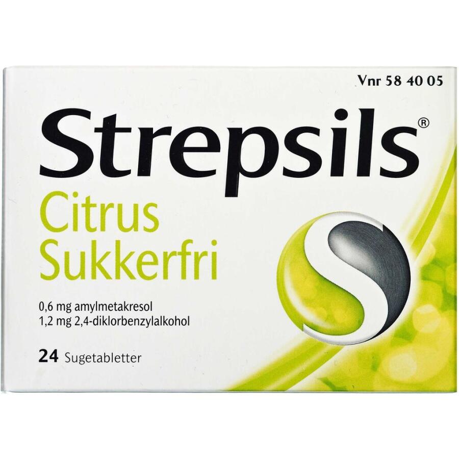 Strepsils Citrus Sukkerfri