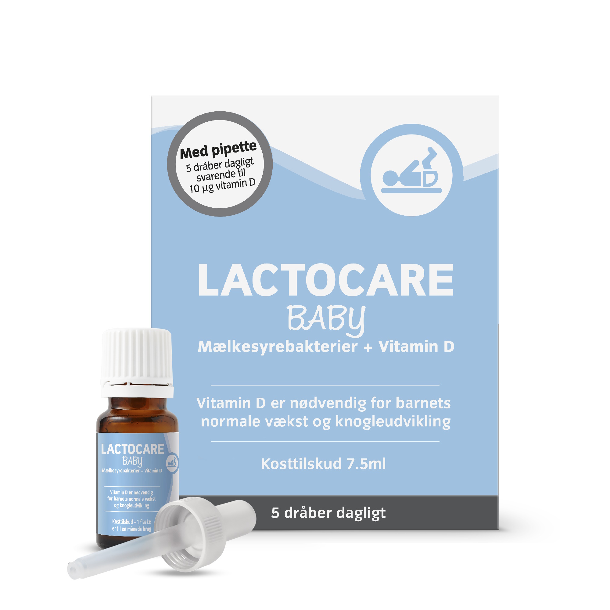 Lactocare Baby D-dråber