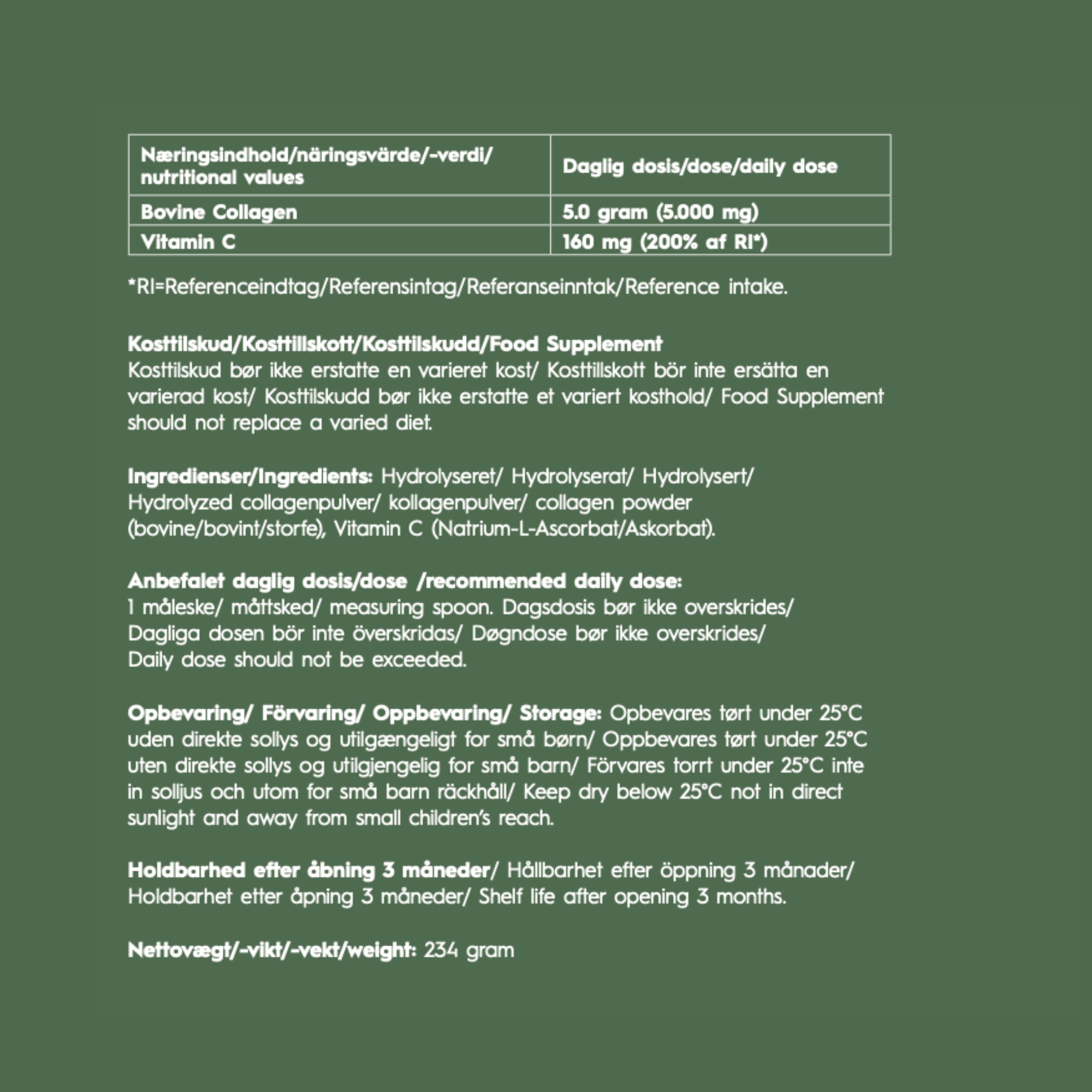 Copenhagen Health Bovine Collagen+ (45)