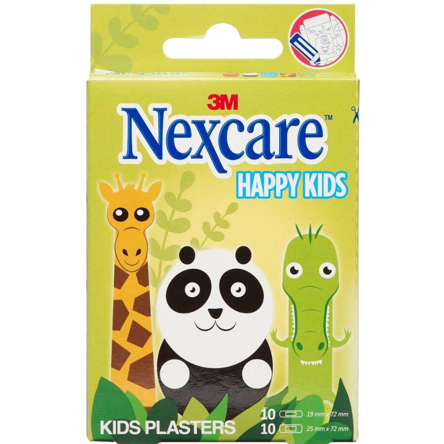 3M Nexcare Happy Kids Animals Plaster