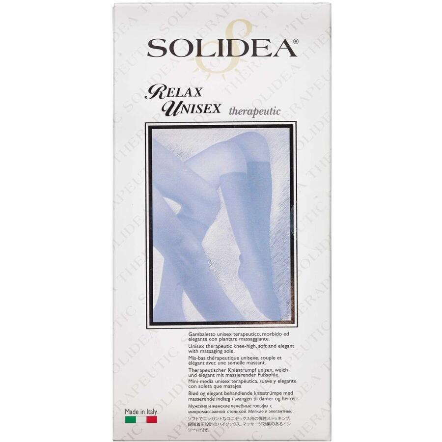 Solidea Knæ Relax Unisex KL2 Sort Small