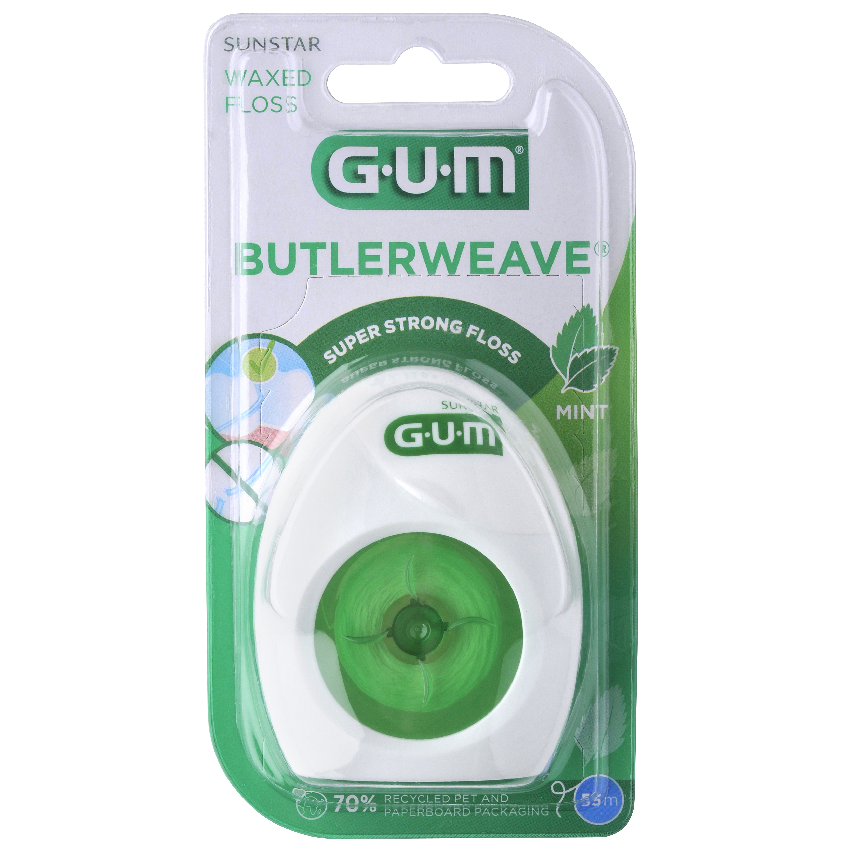 GUM BUTLERWEAVE FLOSS Tandtråd