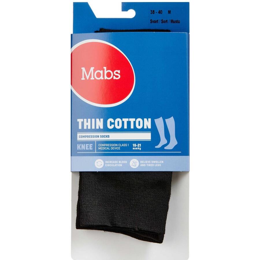 Mabs Thin Cotton Knee Sort Str. Medium